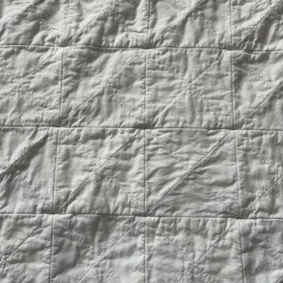 NWOT Handmade, black and white baby rag quilt - Picture 8 of 8